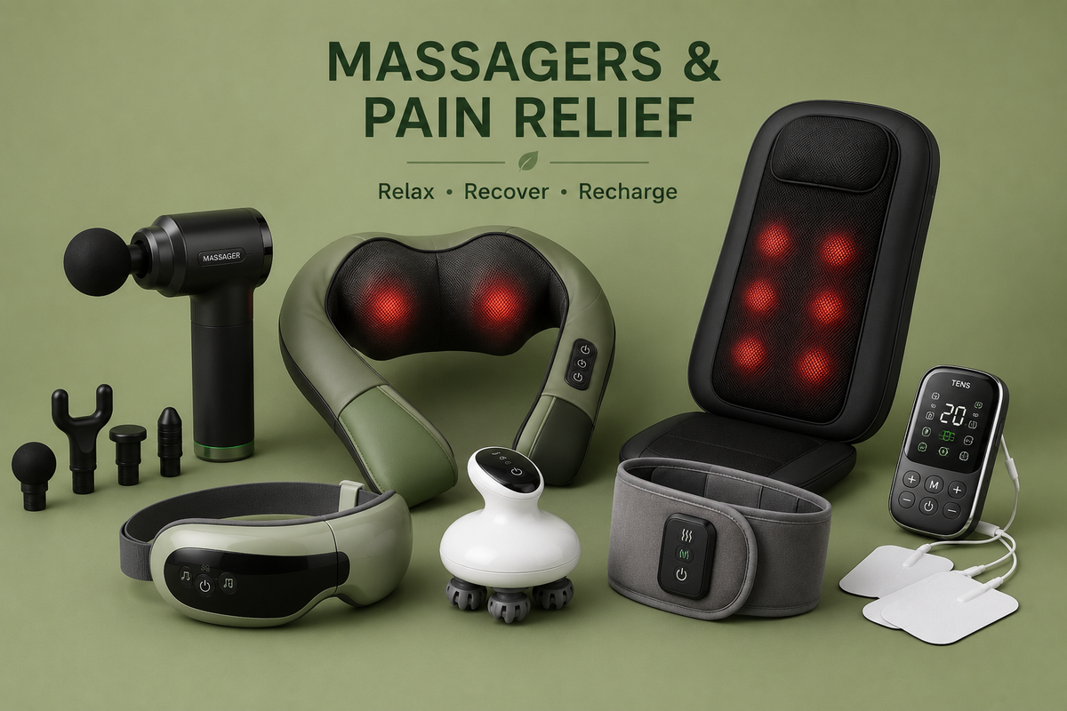 Massagers and Pain Relieving Gadgets