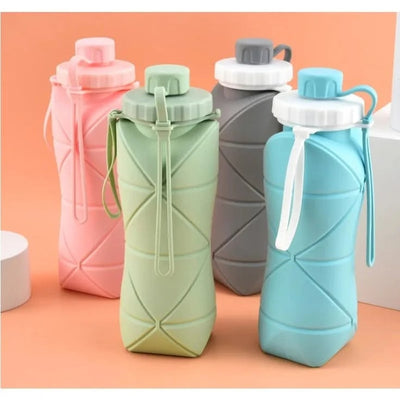 Silicon Collapsible Bottle 600ml _ Portable Travel