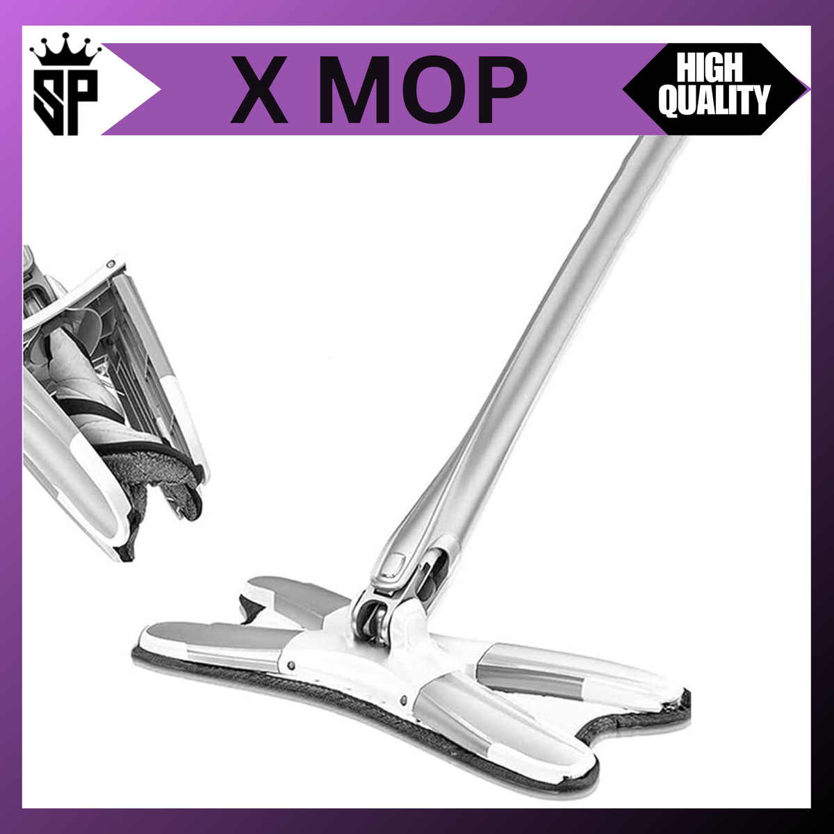 quality plastic with hand free effortless cleaning with x mop